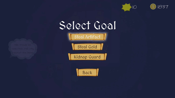 Скриншот из Endless Thief: a fluffy stealth adventure