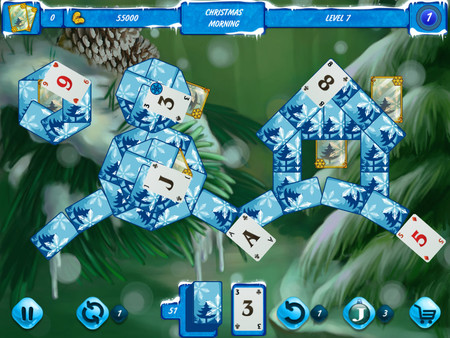 Solitaire Jack Frost Winter Adventures 2 Screenshot