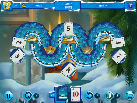 Solitaire Jack Frost Winter Adventures 2 Screenshot