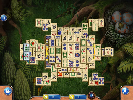 Скриншот из Jurassic mahjong