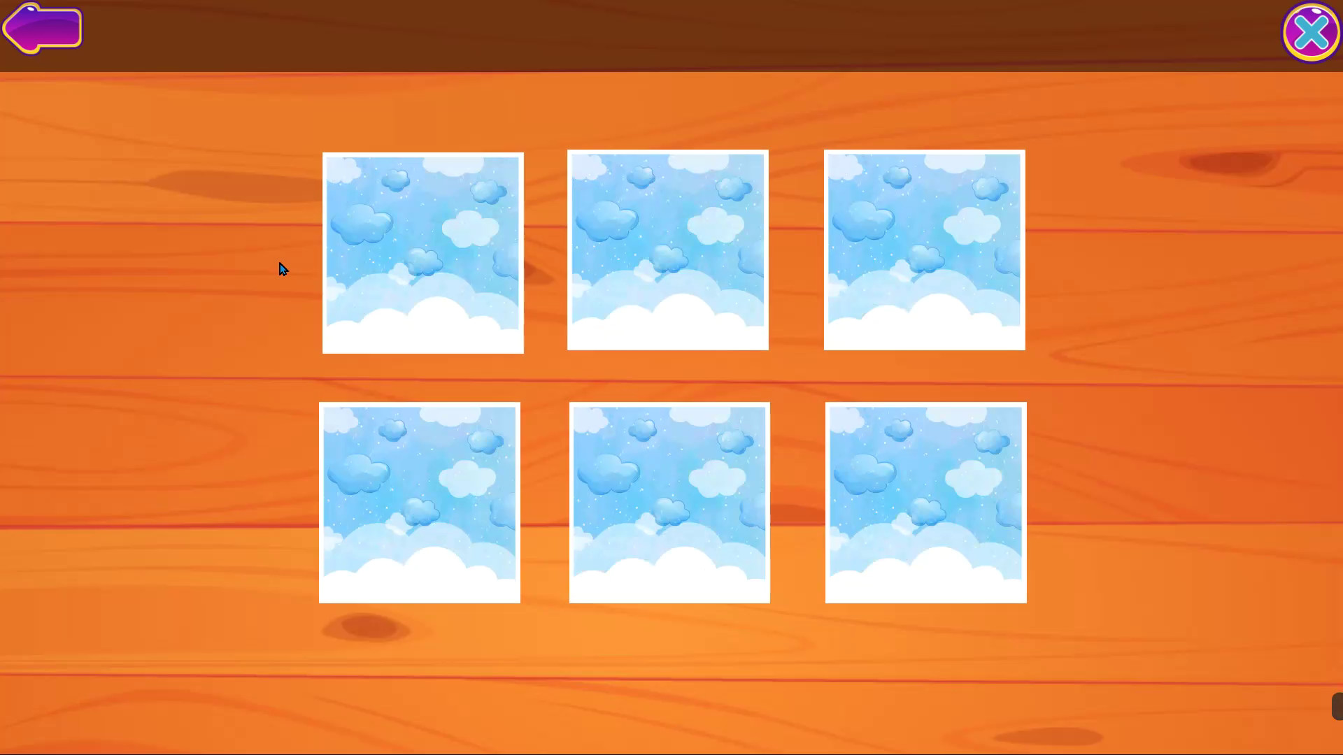 Cute Animals Memory Card Game screenshot 1