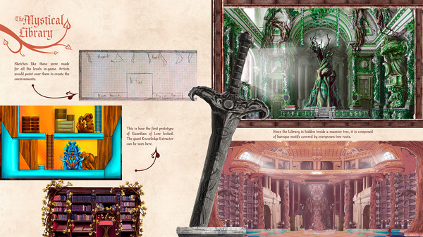 скриншот Guardian of Lore Digital Art Book 3