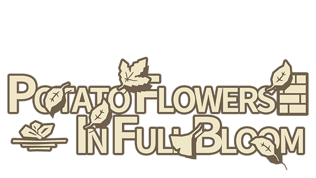Potato Flowers in Full Bloom