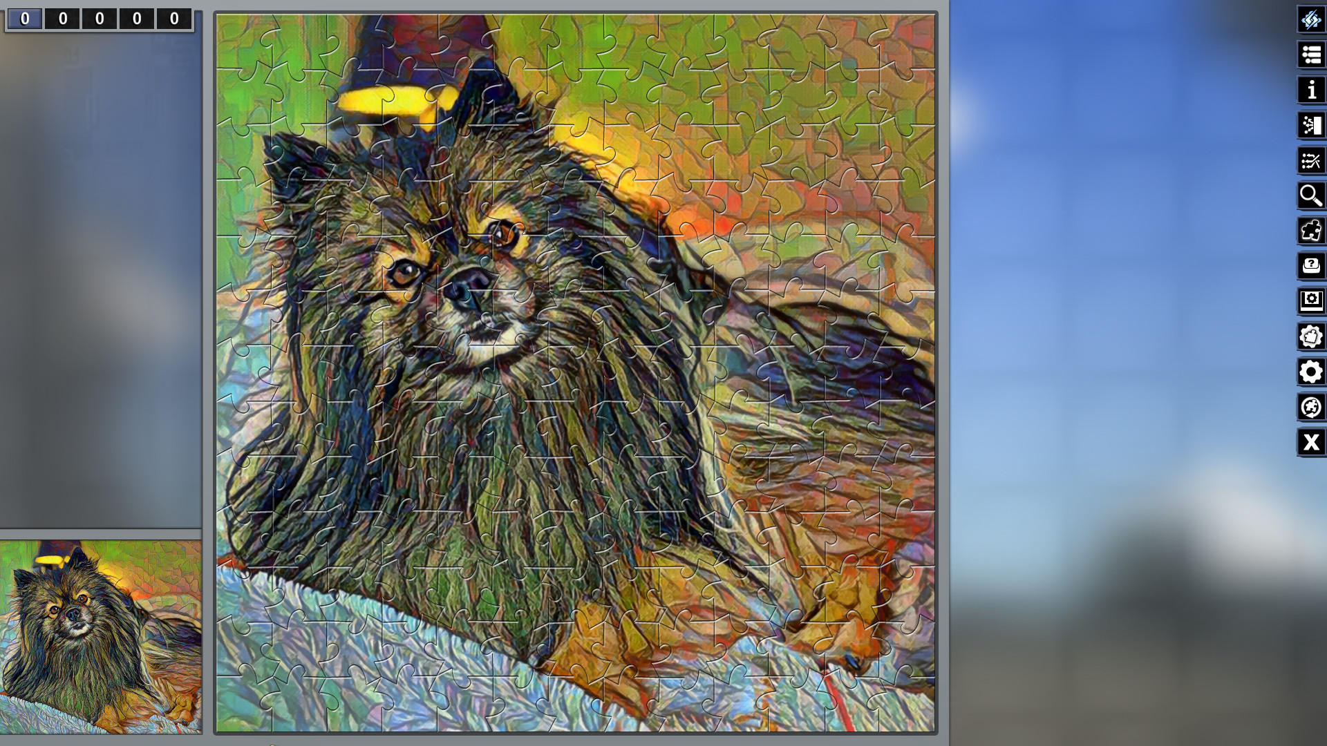 Pixel Puzzles Illustrations & Anime - Jigsaw Pack: Little Dogs #9