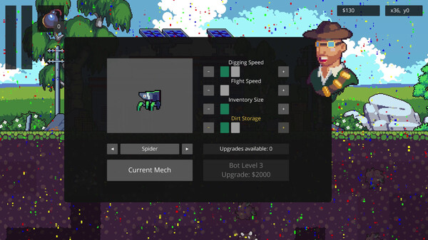 Screenshot of Mining Mechs