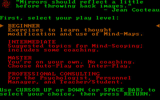 Скриншот из Timothy Leary's Mind Mirror Скриншот из Timothy Leary's Mind Mirror