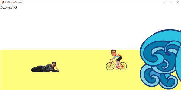 Out Bike the Tsunami™ game for Linux 1