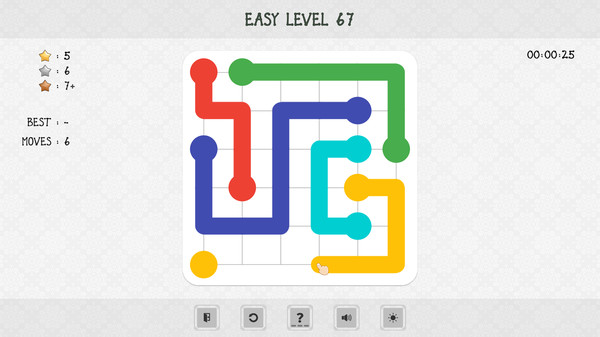 Connect The Dots game for Linux 1
