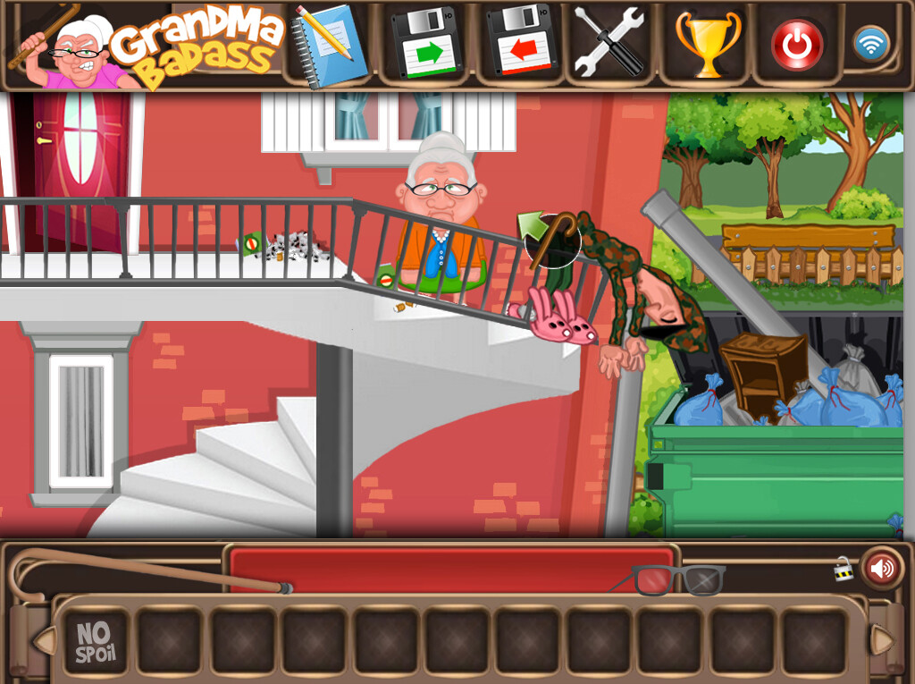 GrandMa Badass - a crazy point and click adventure #4