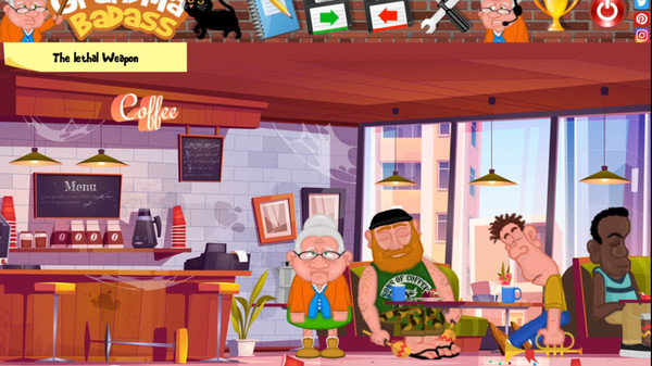 GrandMa Badass game for Linux 1