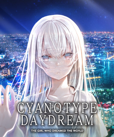 Cyanotype Daydream -The Girl Who Dreamed the World-