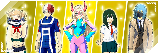 Desapego Games - My Hero Academia > Contas My Hero Ultra Rumble Steam -  Contas com diversas skins e/ou personagens