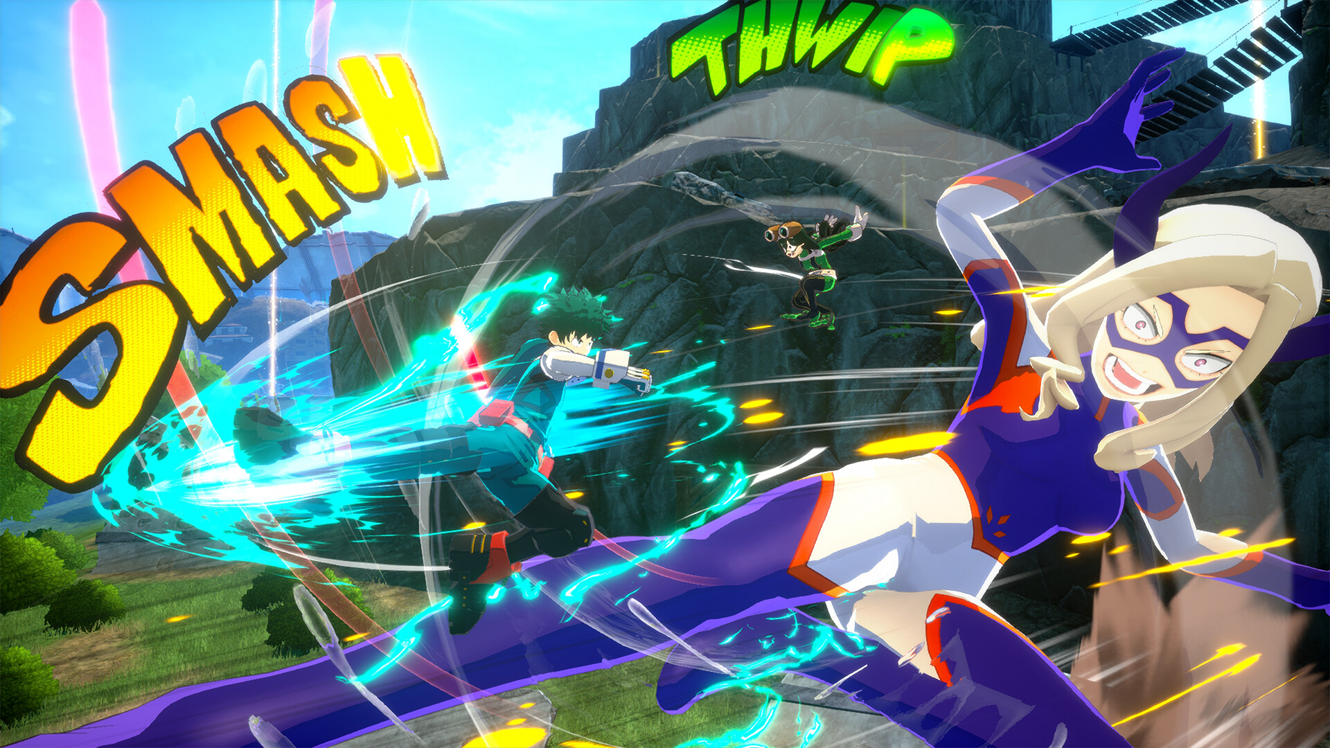 F2P online multiplayer game MY HERO ULTRA RUMBLE now available! - Gamicsoft