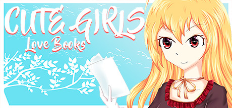 Cute Girls Love Books Cover Image