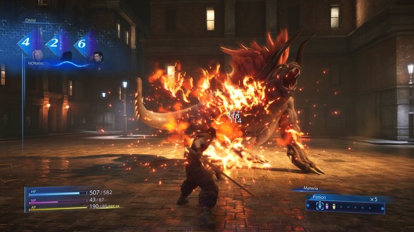 Screenshot of CRISIS CORE –FINAL FANTASY VII– REUNION