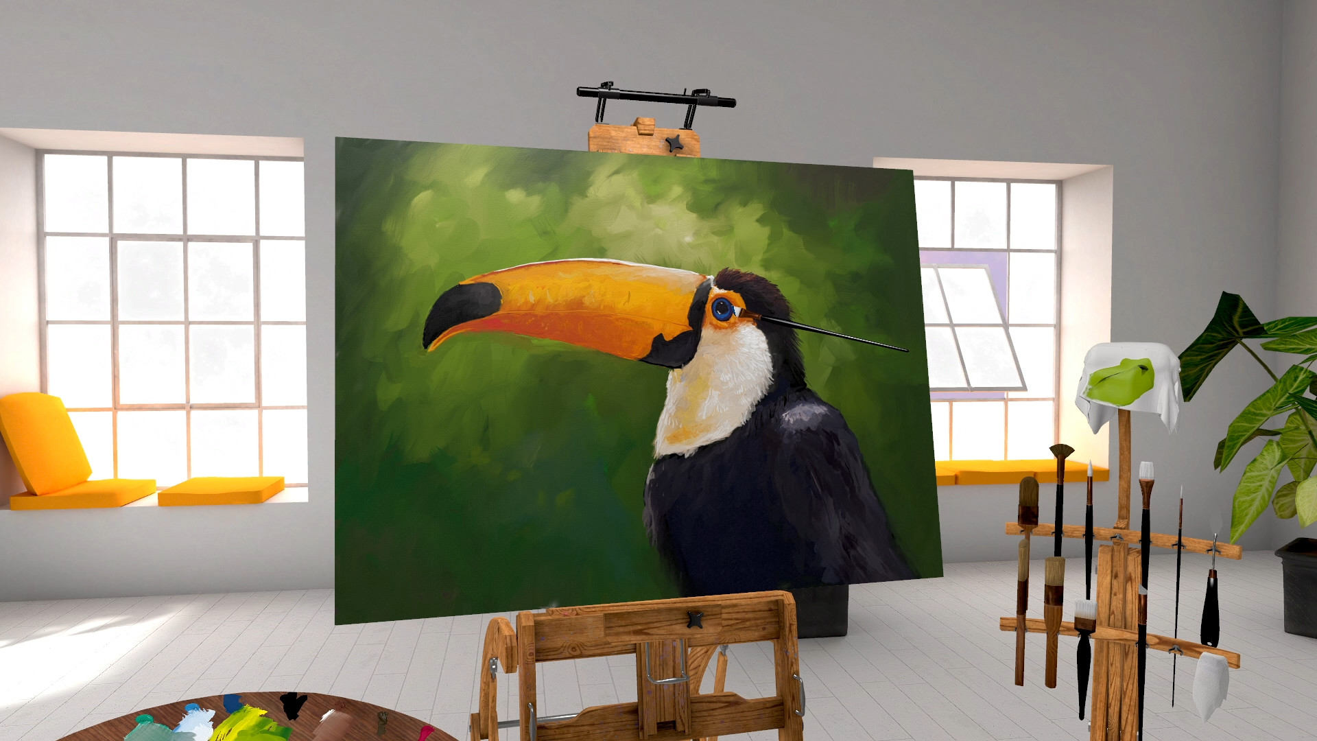 Vermillion - VR Painting screenshot 1