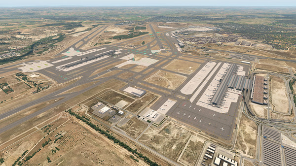 скриншот X-Plane 11 - Add-on: Aerosoft - Airport Madrid 2