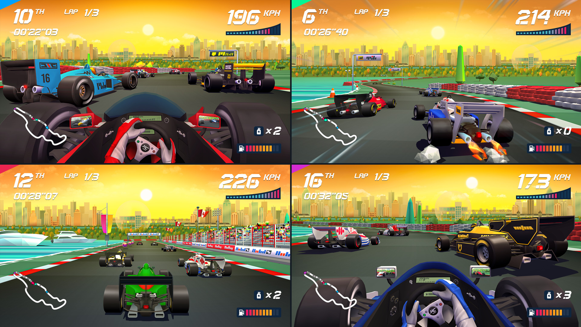 Обзор Senna Forever: Легенда Формулы-1 в гоночной аркаде Horizon Chase Turbo 2 game art logo