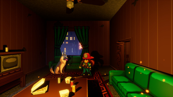 ภาพจากเกม Firegirl: Hack 'n Splash Rescue Demo ภาพที่ 8