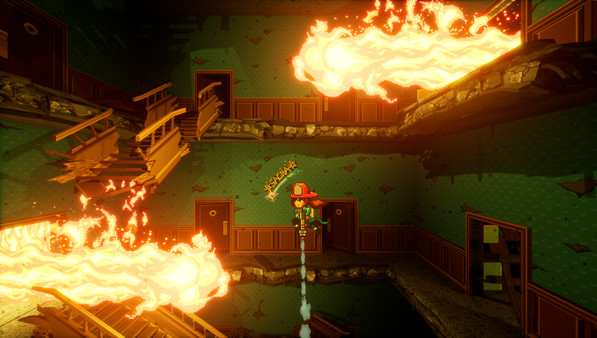 ภาพจากเกม Firegirl: Hack 'n Splash Rescue Demo ภาพที่ 10