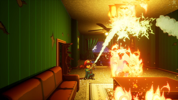 ภาพจากเกม Firegirl: Hack 'n Splash Rescue Demo ภาพที่ 7