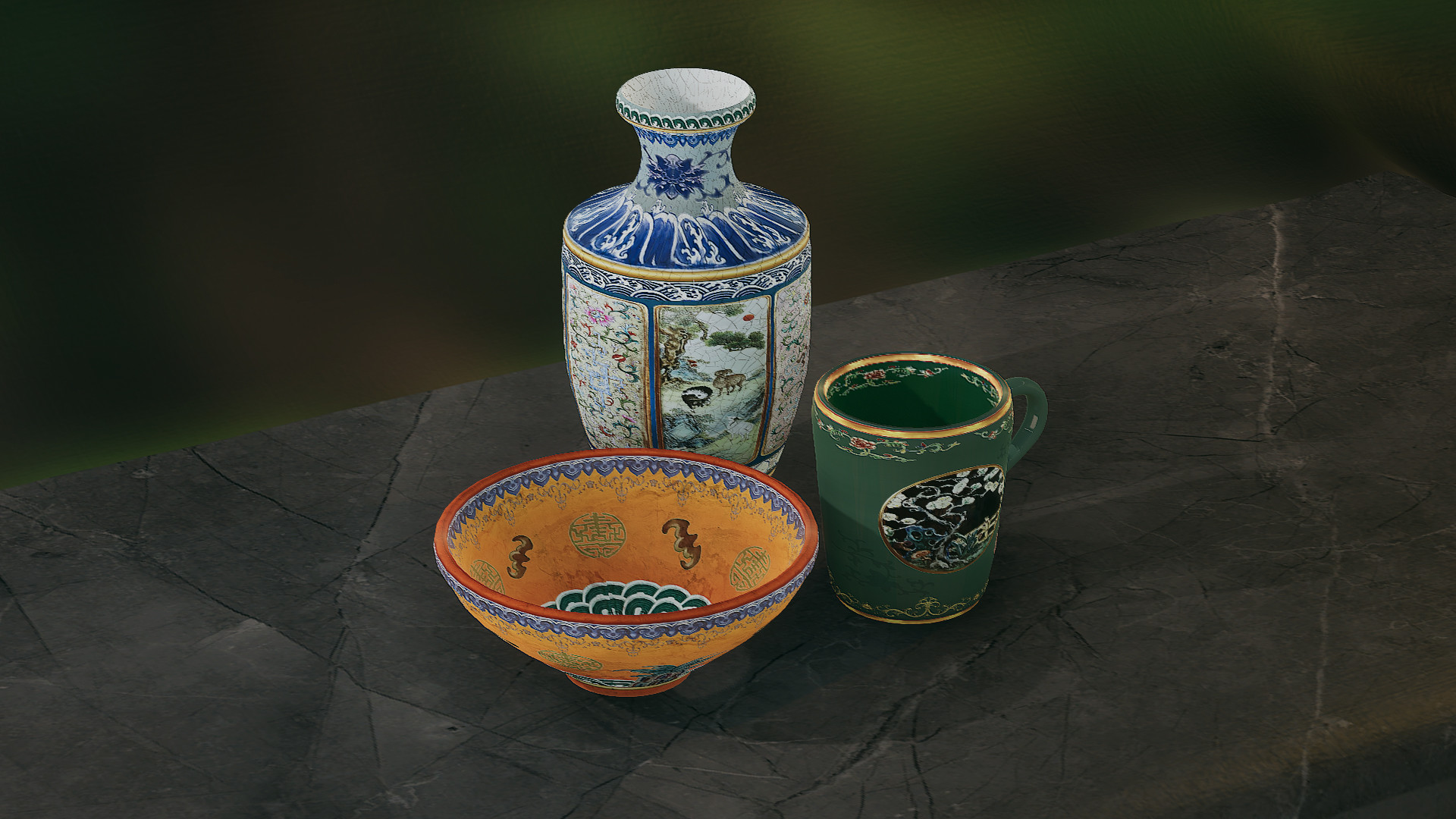 Master Of Pottery - Qianlong Pattern Pack screenshot screenshot 1