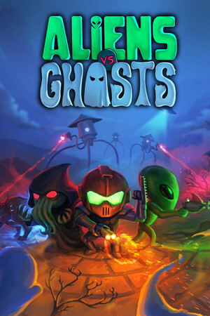Aliens vs. Ghosts cover