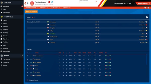 Скриншот из Pro Basketball Manager 2022