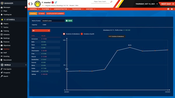 Скриншот из Pro Basketball Manager 2022