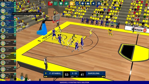 Скриншот из Pro Basketball Manager 2022