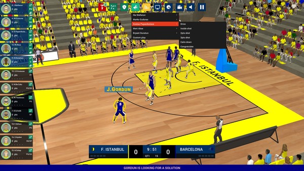 Скриншот из Pro Basketball Manager 2022