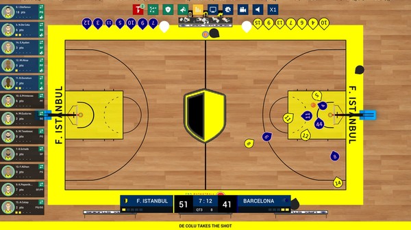 Скриншот из Pro Basketball Manager 2022