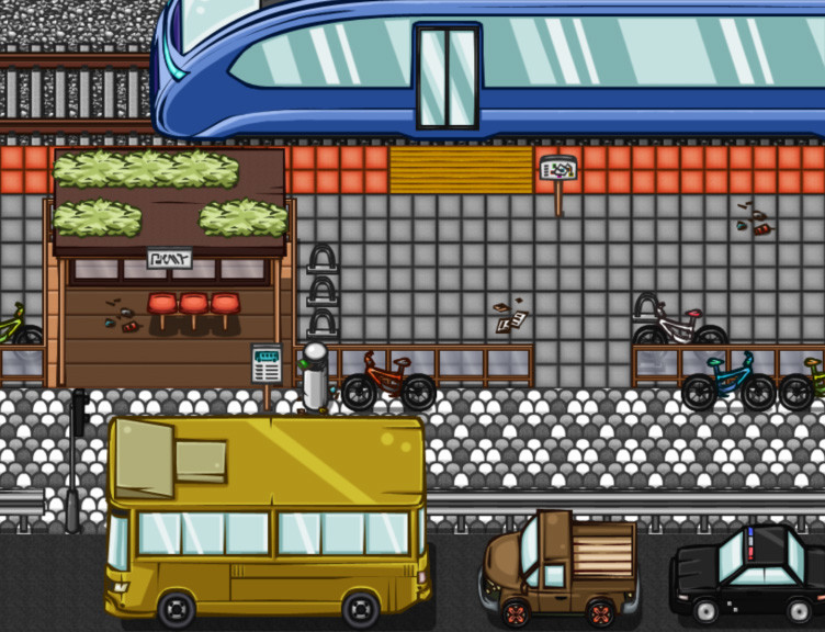 RPG Maker MV - Futuristic Vehicles #0