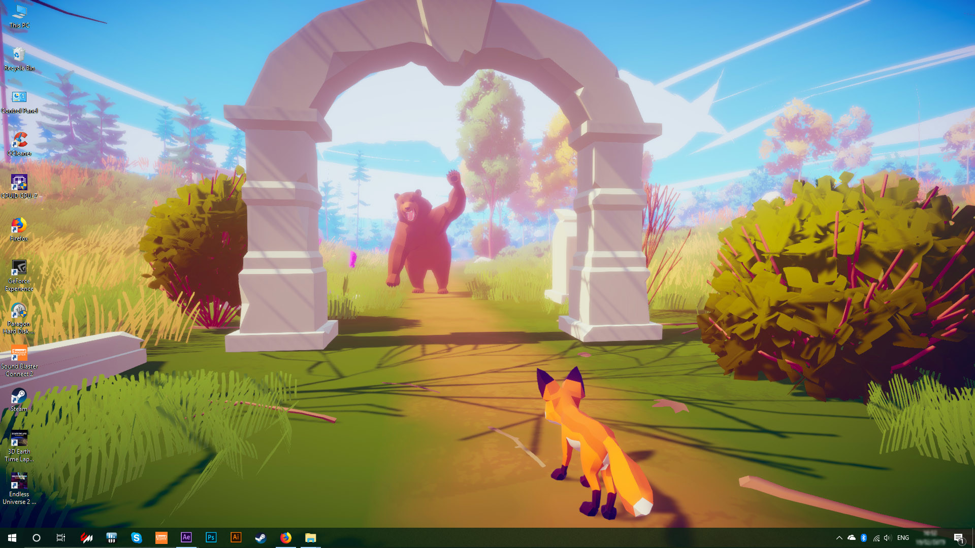 MY FOX - Desktop Wild Pet screenshot 1