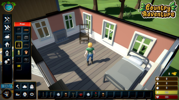 Country Adventure game for Linux 1