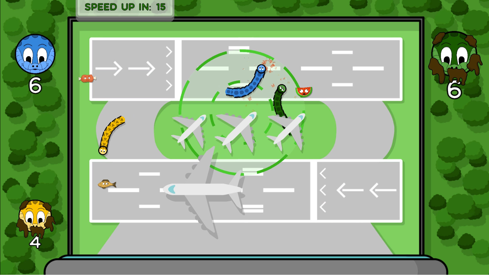 Traffic Snake Game