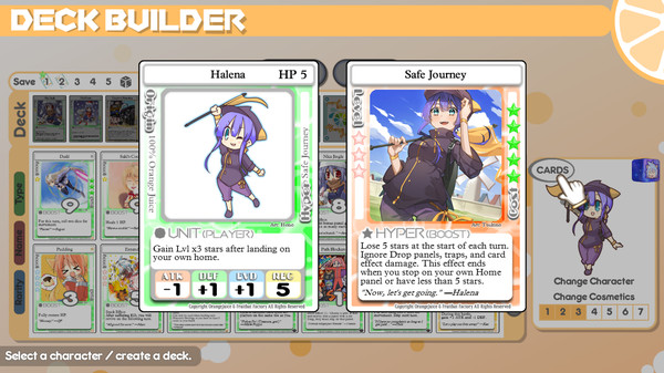 100% Orange Juice - Halena & Cook Character Pack