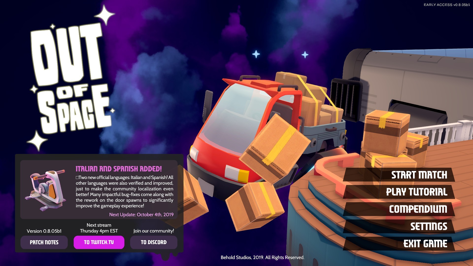 Out of Space Demo #6