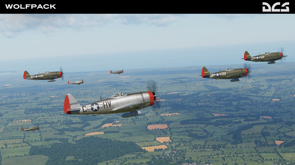 скриншот DCS: P-47D Thunderbolt Wolfpack Campaign 5