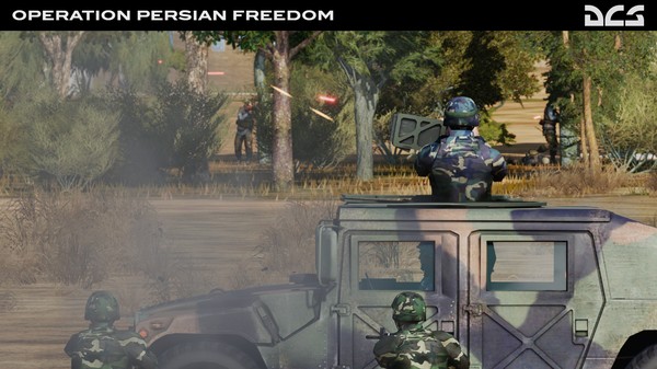 скриншот DCS: A-10C II Tank Killer Operation Persian Freedom Campaign 5