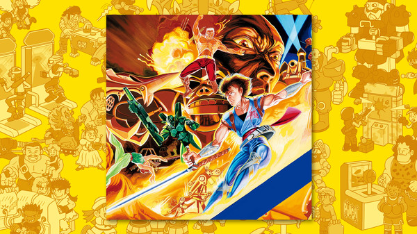 Скриншот из Capcom Arcade Stadium: Mini-Album Track 10 - Strider - Stage 1 Medley