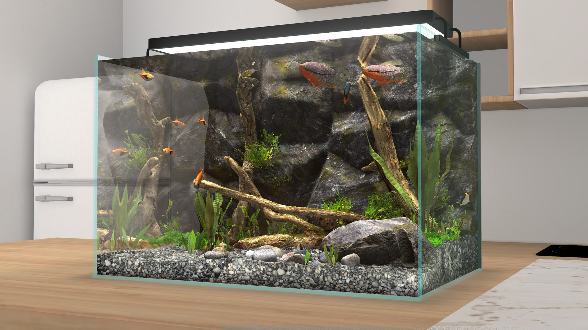 Behind Glass: Aquarium Simulator screenshot 1