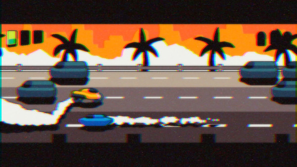 Скриншот из Retrowave Road