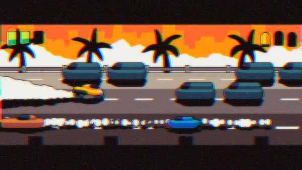 скриншот Retrowave Road 1