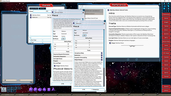 скриншот Fantasy Grounds - Star System Set: Muinmos (FULL SET) 1