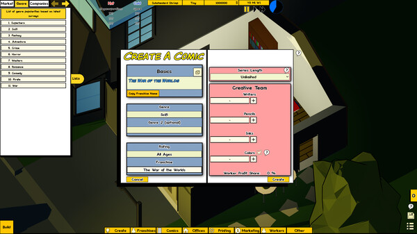 Comic Company Managerfor windows and Linux 1