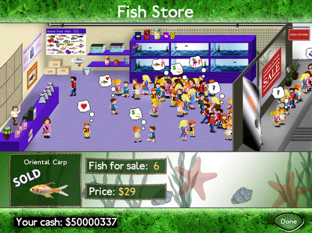 Fish Tycoon for steam