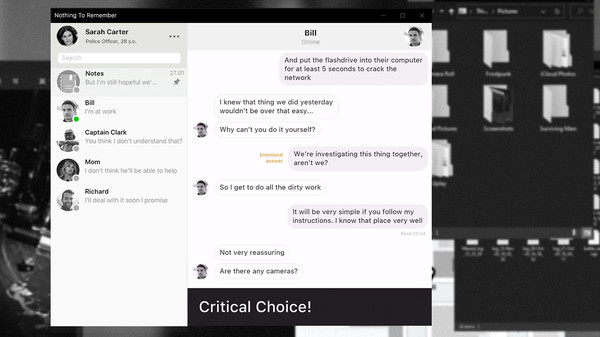 Скриншот из Nothing To Remember Скриншот из Nothing To Remember