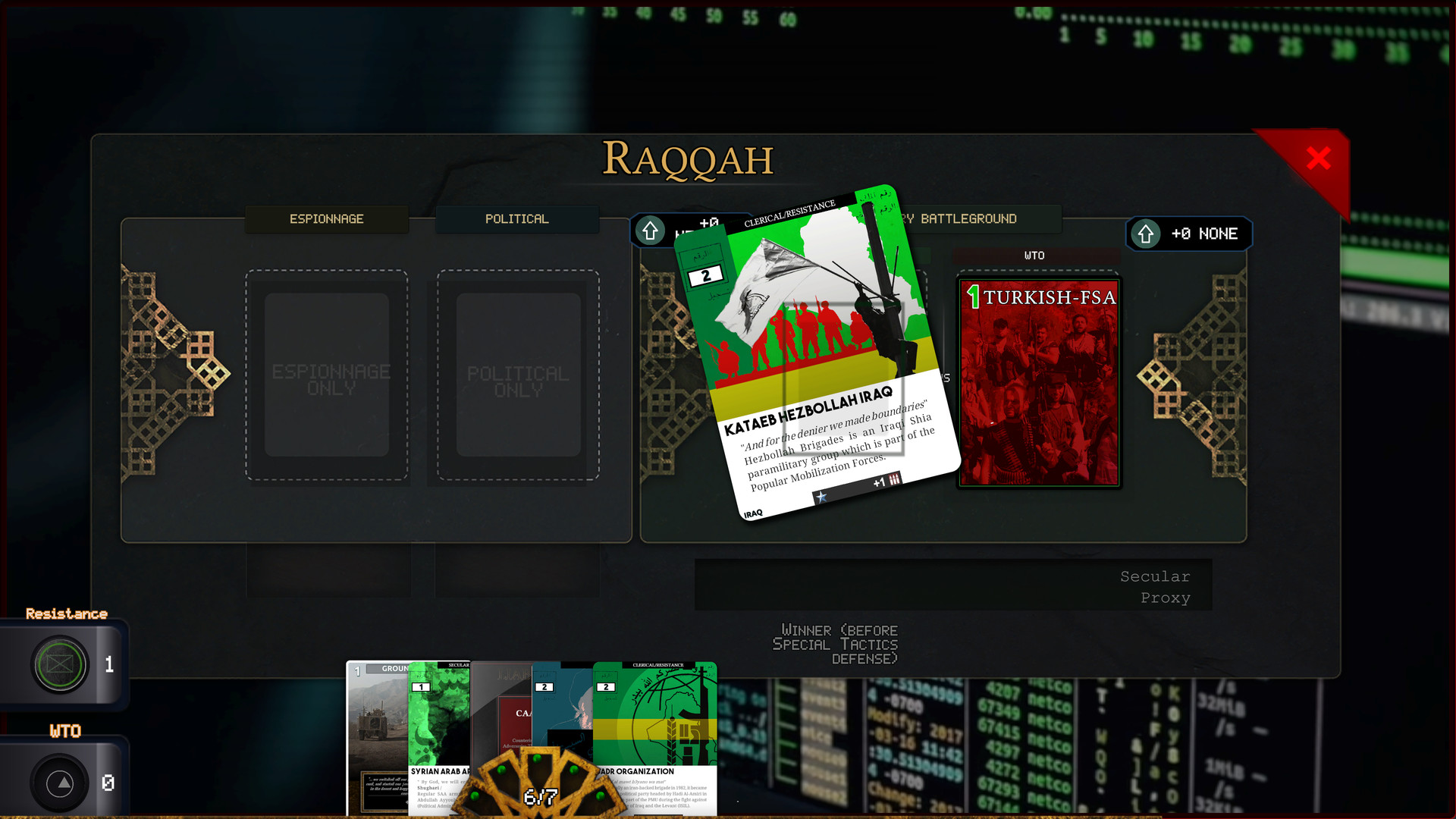 SYRAK: the War in the Middle-East #6