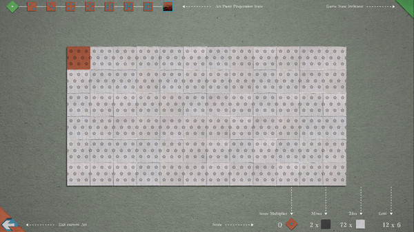 Ink Paper Minesweeper game for Linux 1